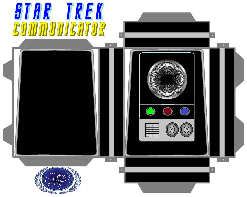 Star Command Communicator Star Trek Communicator by riggodruid on DeviantArt