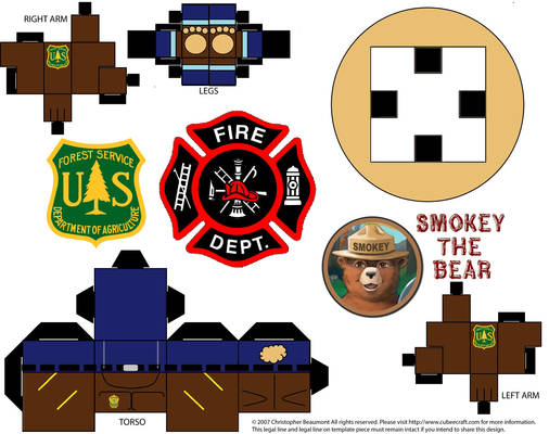 Smokey The Bear Body!