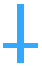 Inverted Cross - Blue