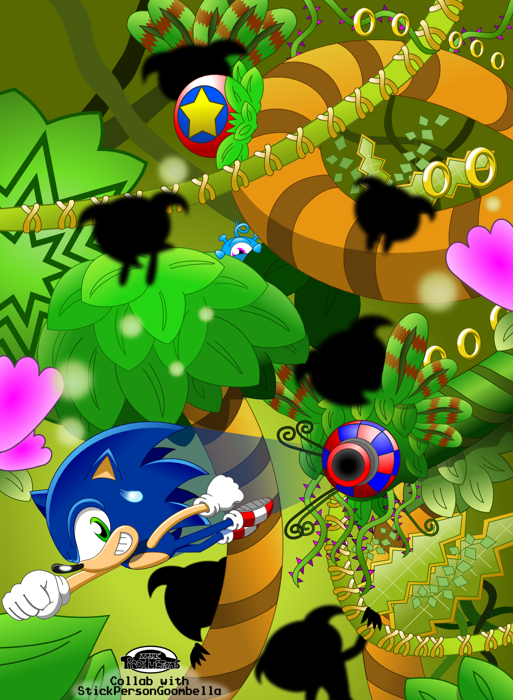 Sonic Lost World collab - Silent Forest ambush