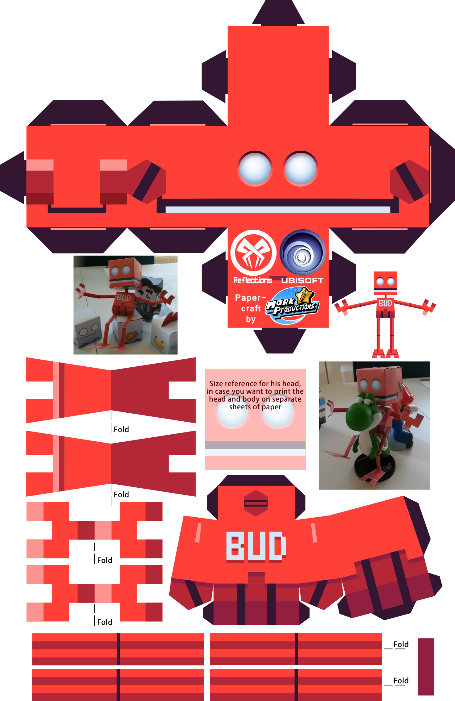 BUD - Grow Home / Up papercraft