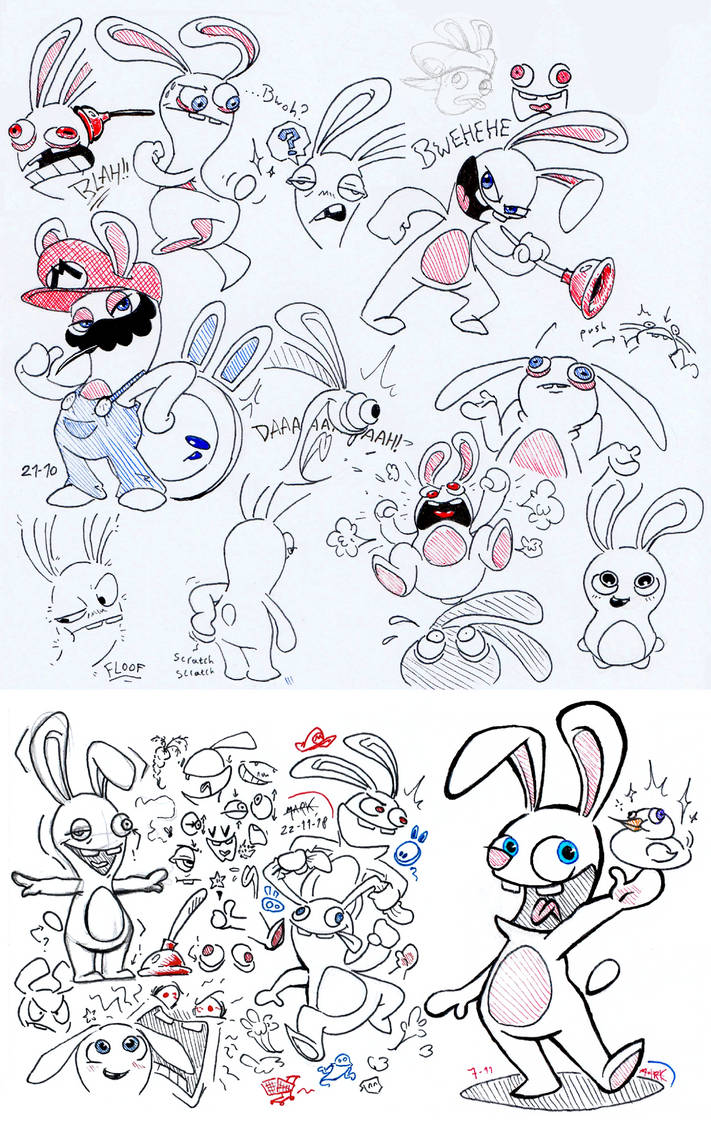 Rabbids Vs Rabbits Deviantart RABBIDS by MarkProductions on DeviantArt