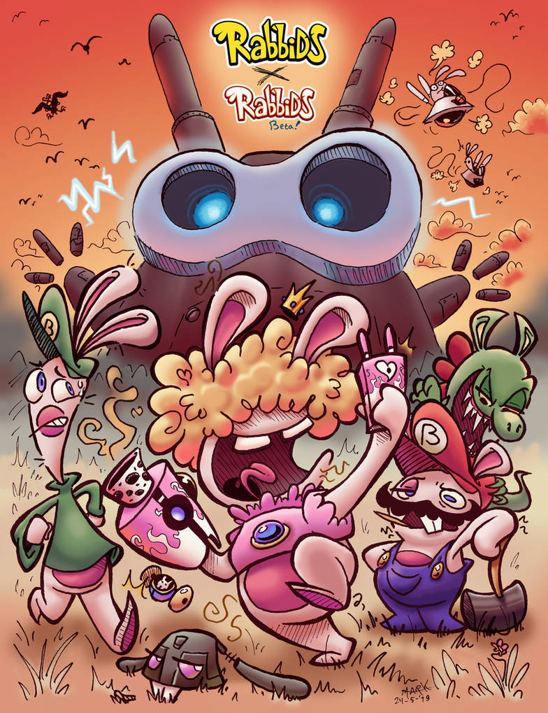 Rabbids Merge... with RABBIDS? by MarkProductions on DeviantArt