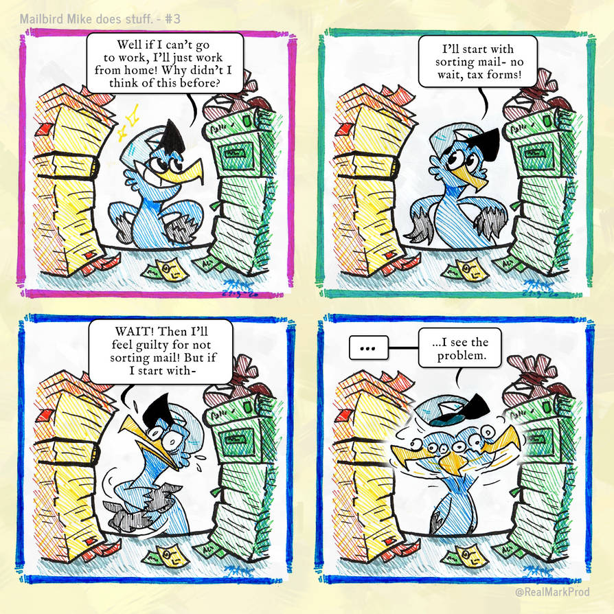 Deviantart Mailbird Mailbird Mike #3 by MarkProductions on DeviantArt