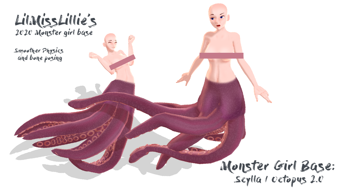 Mmd Dl Scylla Octopus Base Reboot By Lilmisslillie On Deviantart Mmd Dl Scylla Octopus Base Reboot By Lilmisslillie On Deviantart