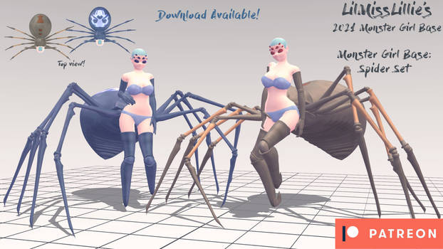 [Download] May Monster Part: Spider Set