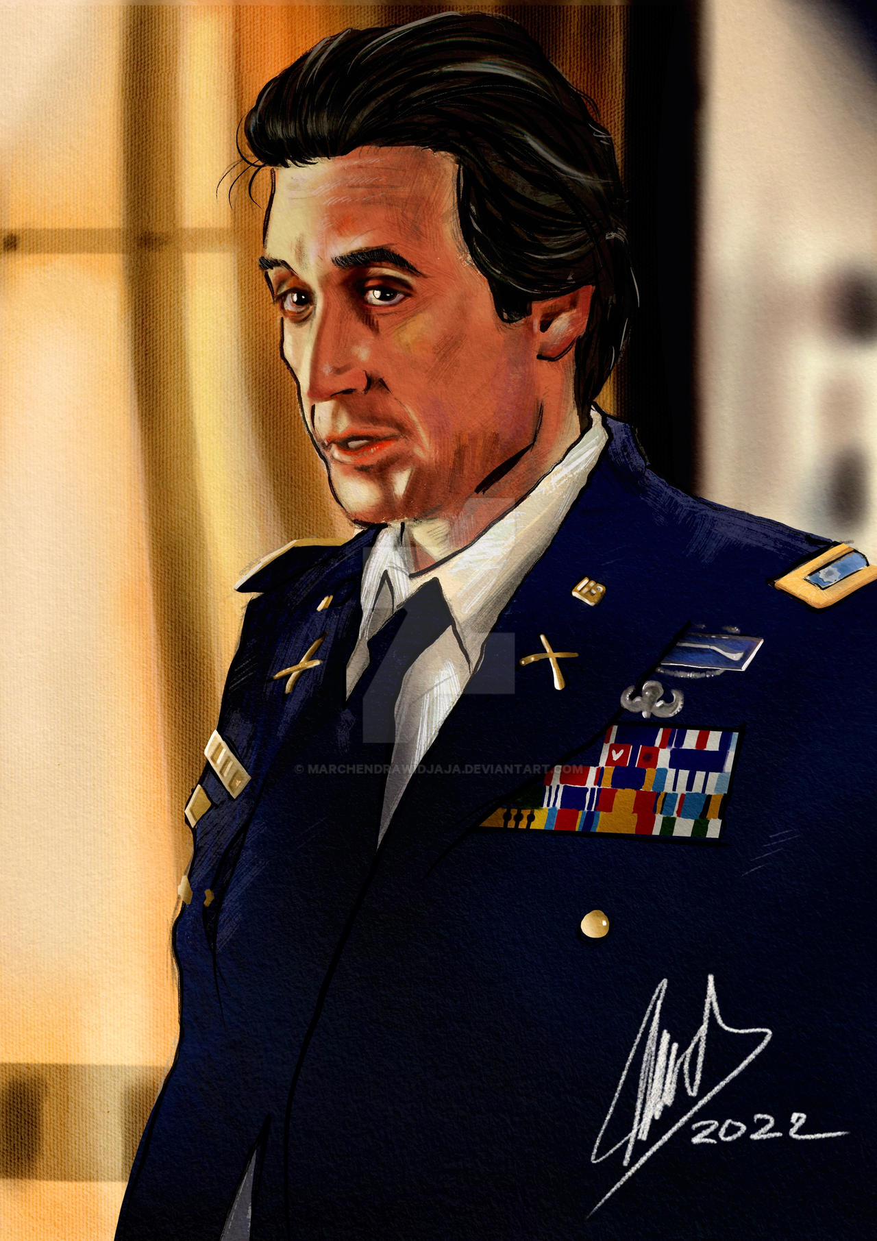 Lt. Col. Frank Slade by marchendrawidjaja on DeviantArt