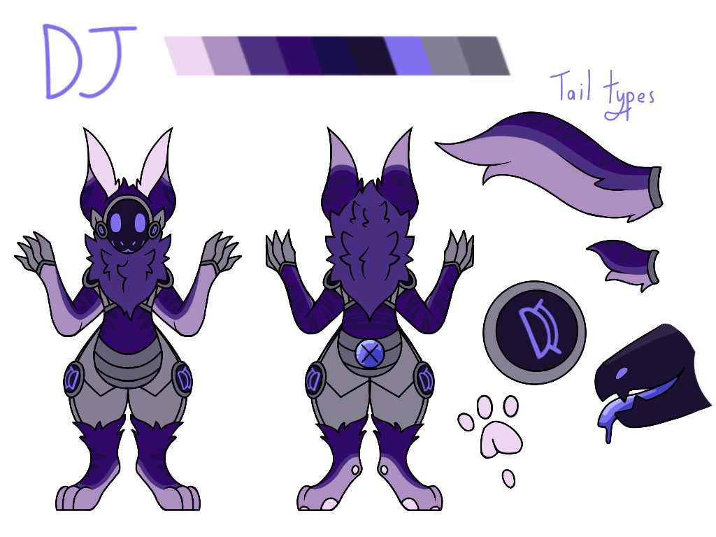 Protogen ref by Oreofluffle on DeviantArt