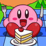 Kirby Eating Cake!!