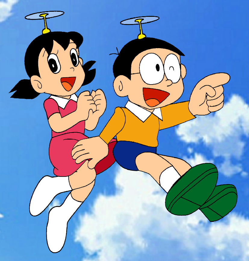 Nobita And Shizuka By Kittykun123 On Deviantart