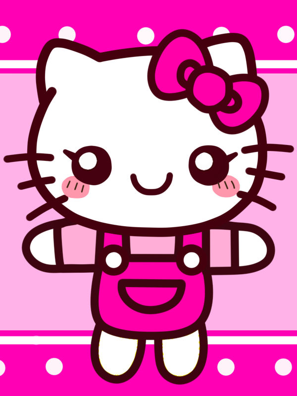 Hello Kitty Kawaii (Pink) (Reupload) by Kittykun123 on DeviantArt