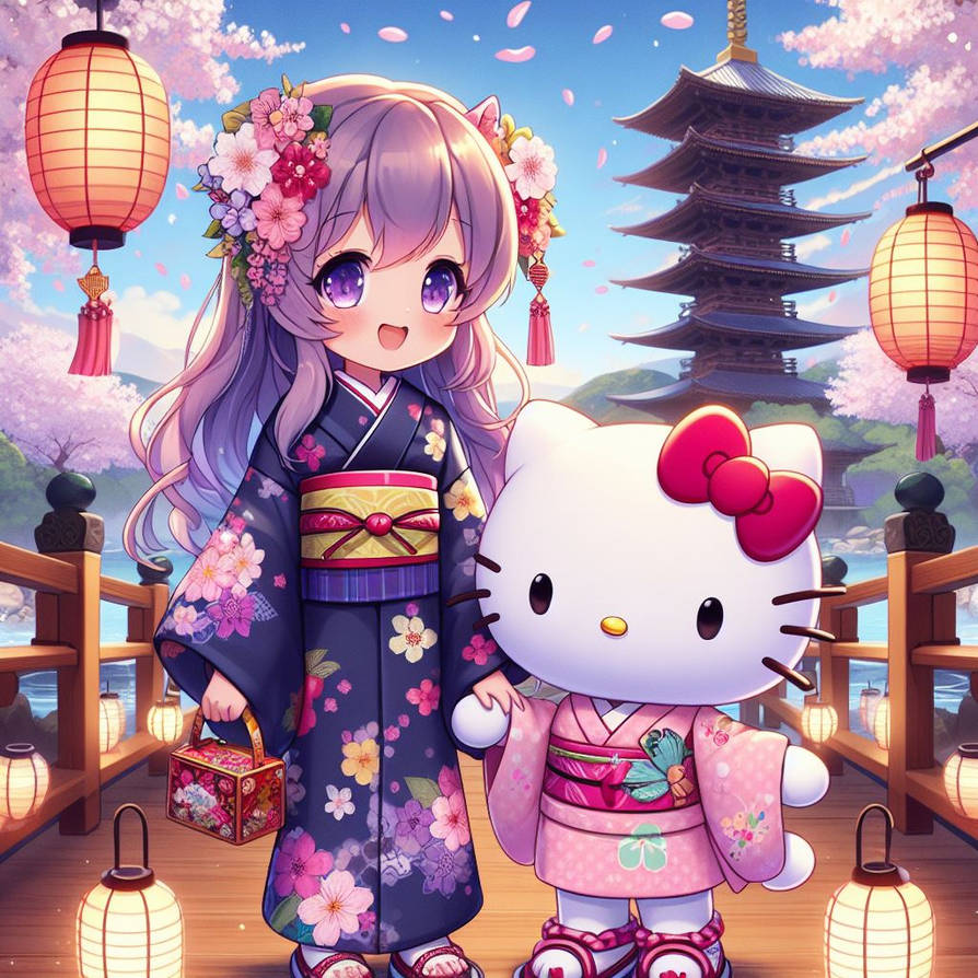 Carino Anime Hello Kitty