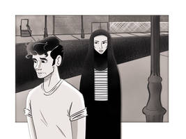 A Girl Walks Home Alone at Night