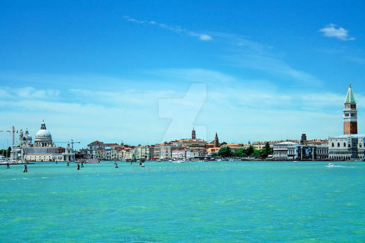 Venice from sea