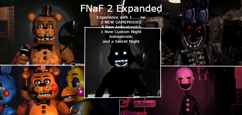 FNAF 2 Custom Night with New Mechanics! 