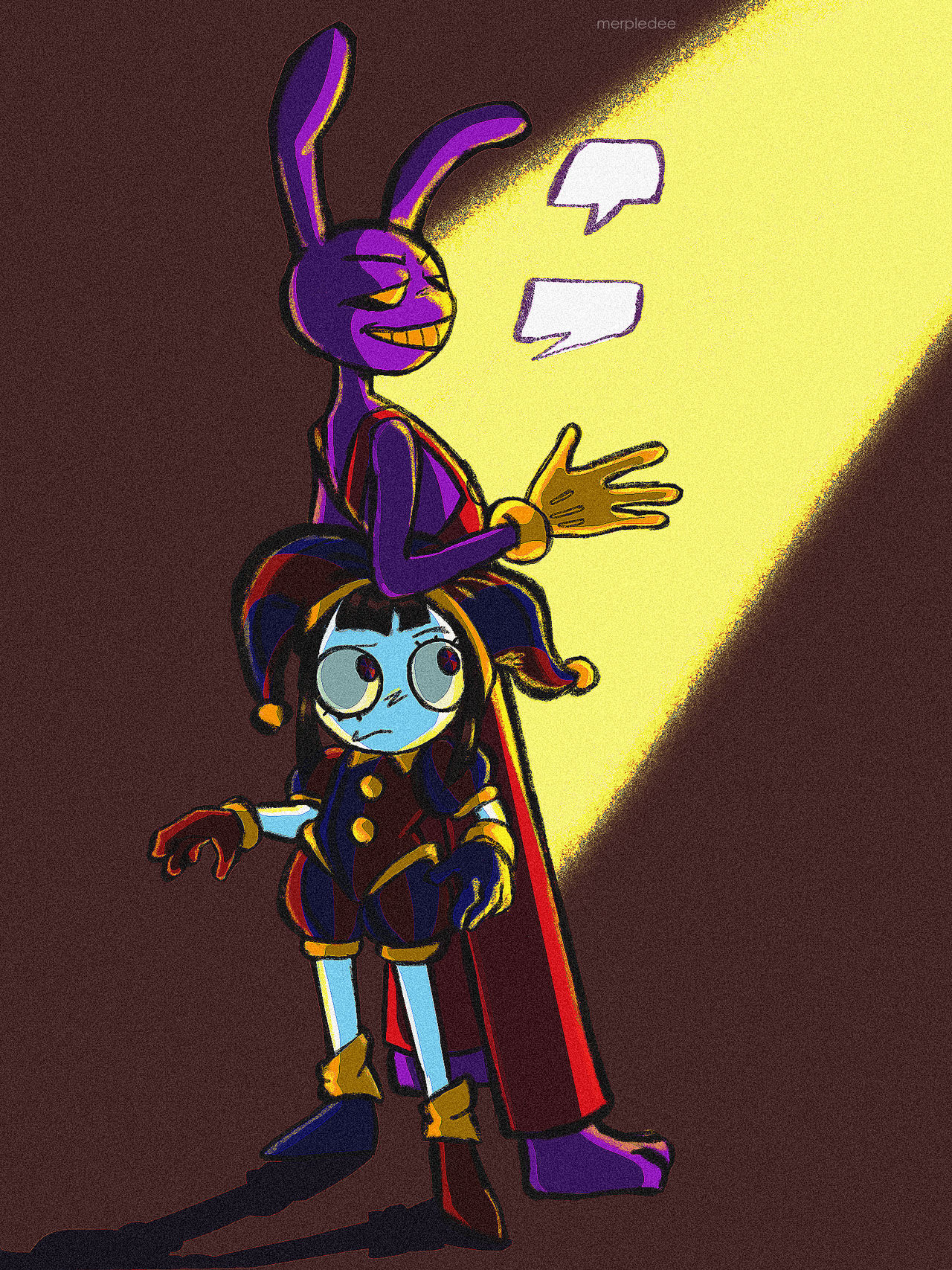 Jax And Pomni By Merpledee On DeviantArt jax-and-pomni-by-merpledee-on-deviantart
