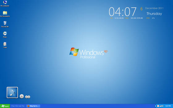 Theme Metro Windows XP SP3