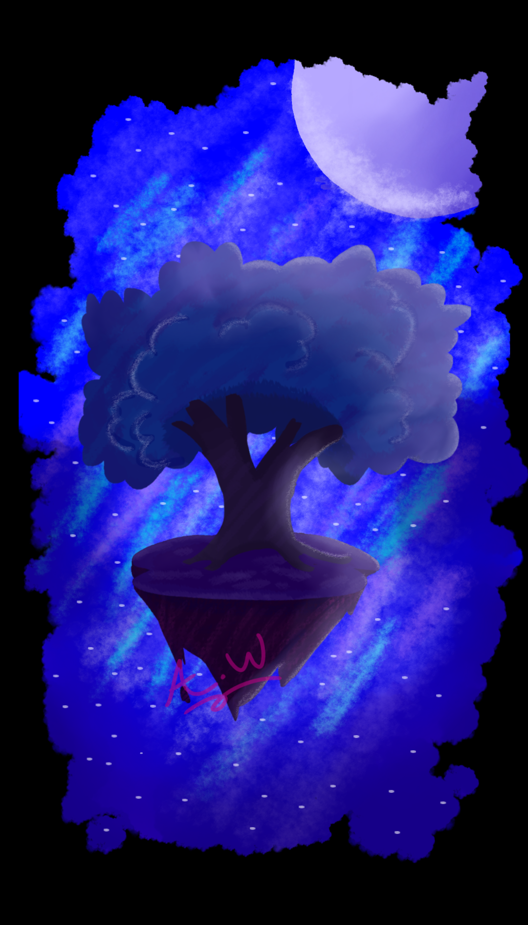 Floating Tree by NotAFunnyUsername on DeviantArt