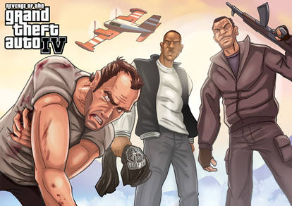 Grand Theft Auto IV - PS4 Custom Cover by shonasof on DeviantArt