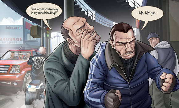 Niko Bellic in GTA 5 by zeziesc on DeviantArt