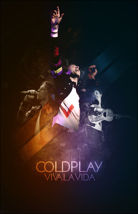 Coldplay Viva La Vida Poster