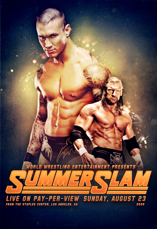 WWE Summerslam 09 Poster