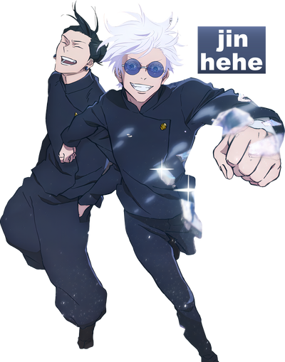 Geto and Gojo Render by jinhehe on DeviantArt