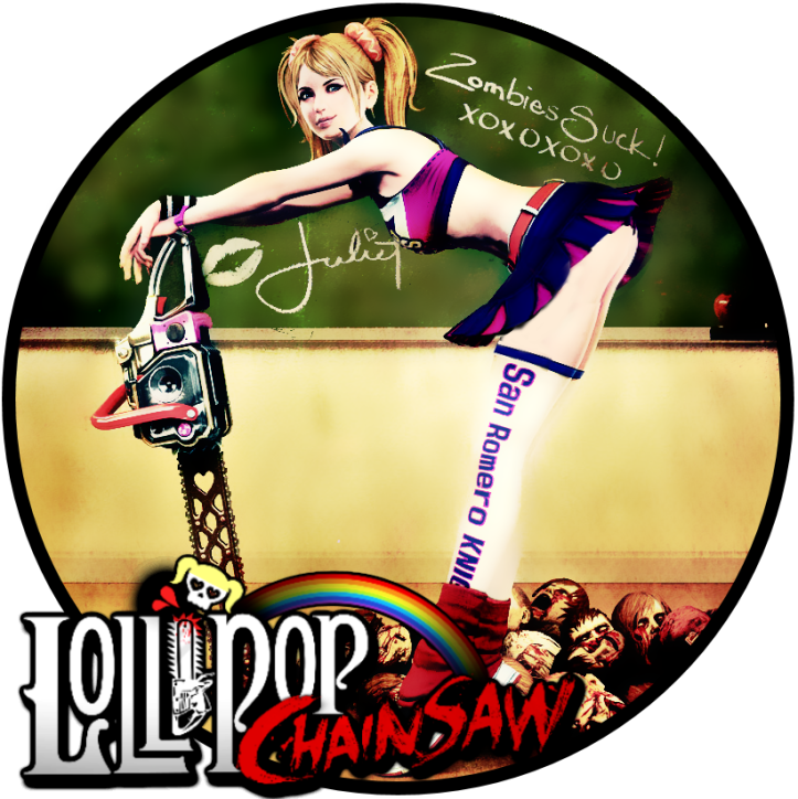 Anailis Dorta - Lollipop Chainsaw HUD fanart(?)