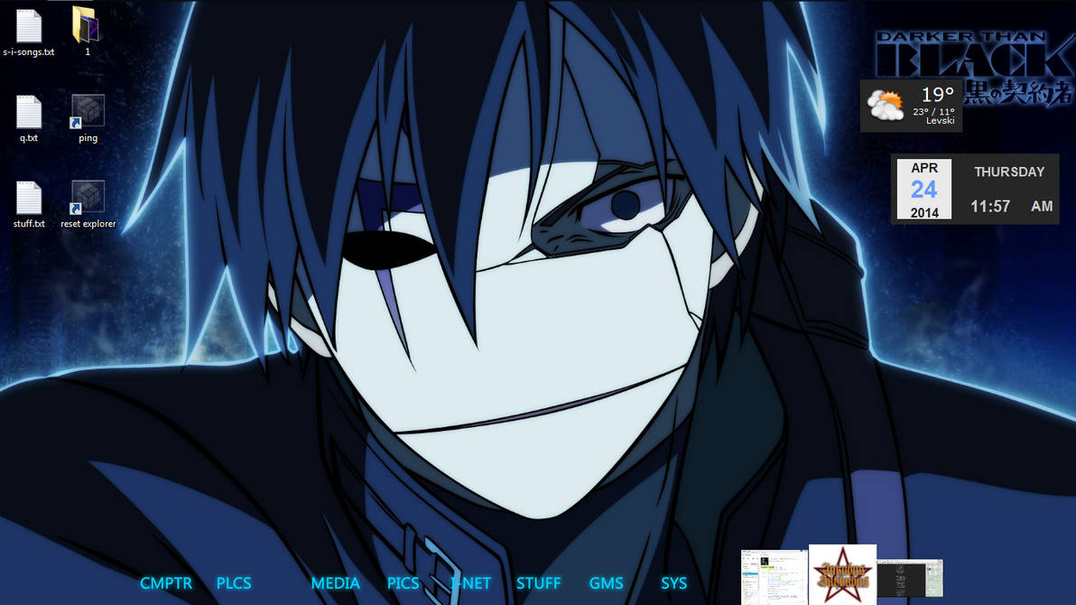 Windows 7 desktop by DarknessChild123 on DeviantArt