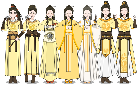 MDZS Jin Sect Models (Kisekae Exports)