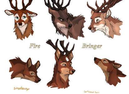 Fire Bringer Deer colored