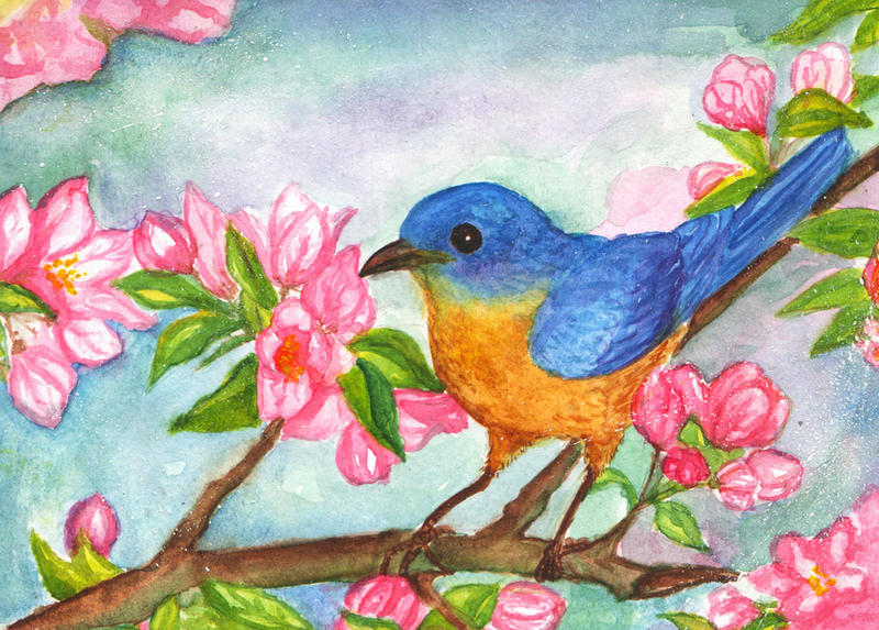 Inktober52 - Week 12 - Spring by TatevikArt on DeviantArt