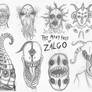 Zalgo sketches #1