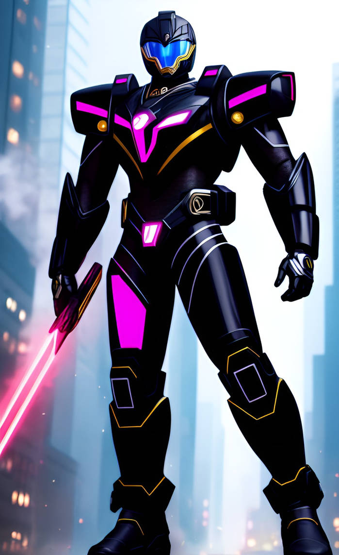 Black Cyborg Power Ranger (2) by mechlord on DeviantArt
