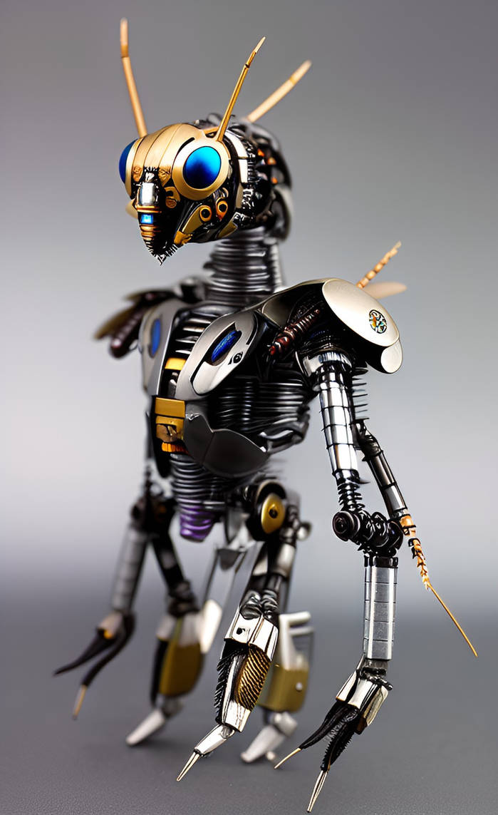 Cyborg Insectoid Insectiod Cyborg by mechlord on DeviantArt