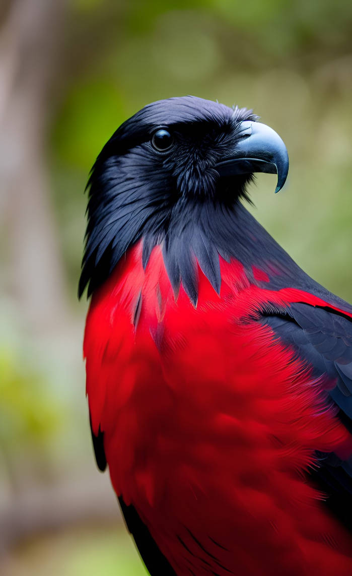 Red Raven (1) by mechlord on DeviantArt