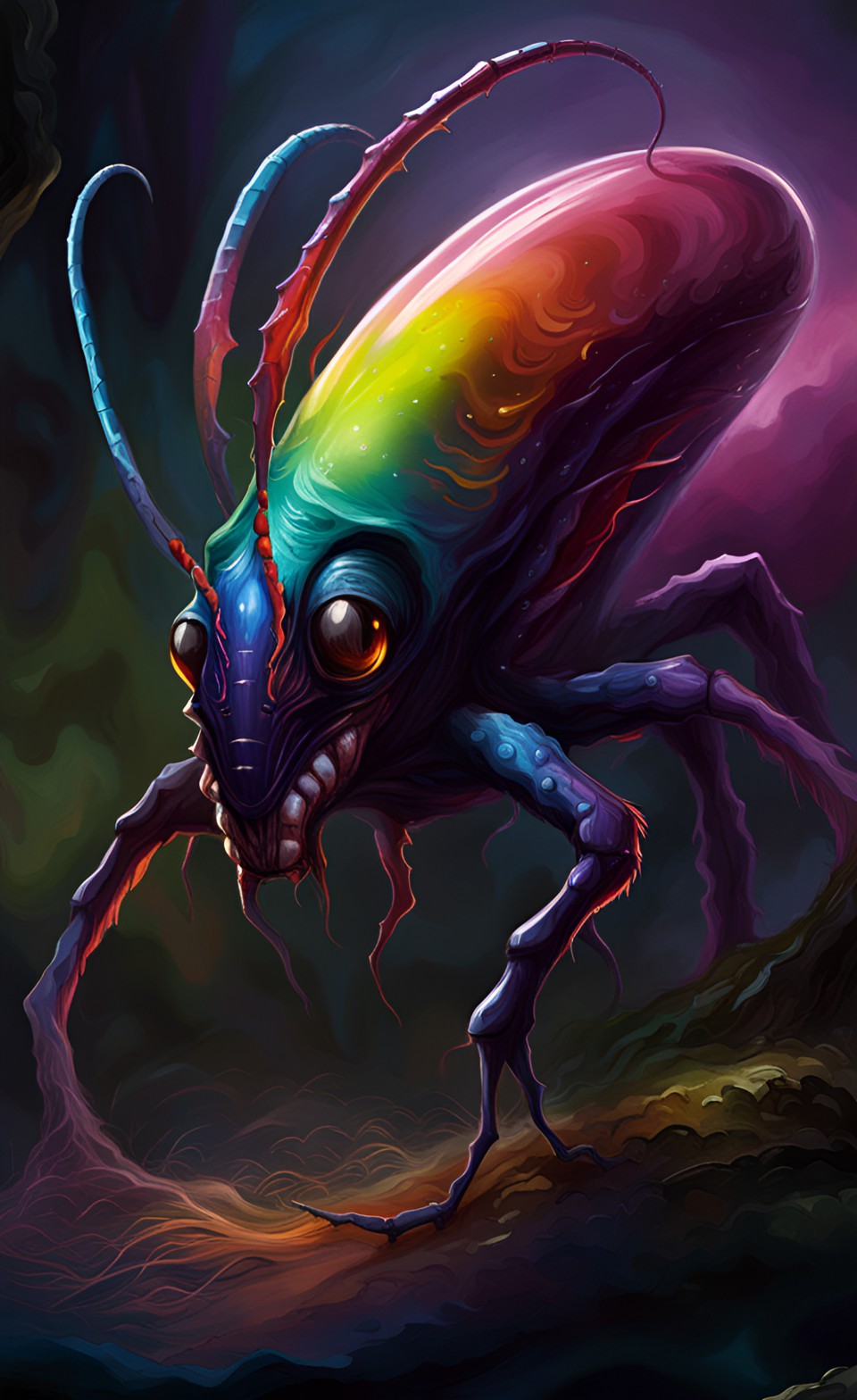 Alien Bug Monster v3-01 by mechlord on DeviantArt