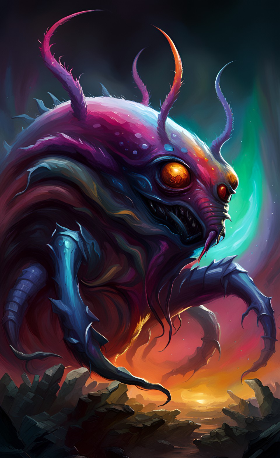 Alien Bug Monster v3-02 by mechlord on DeviantArt