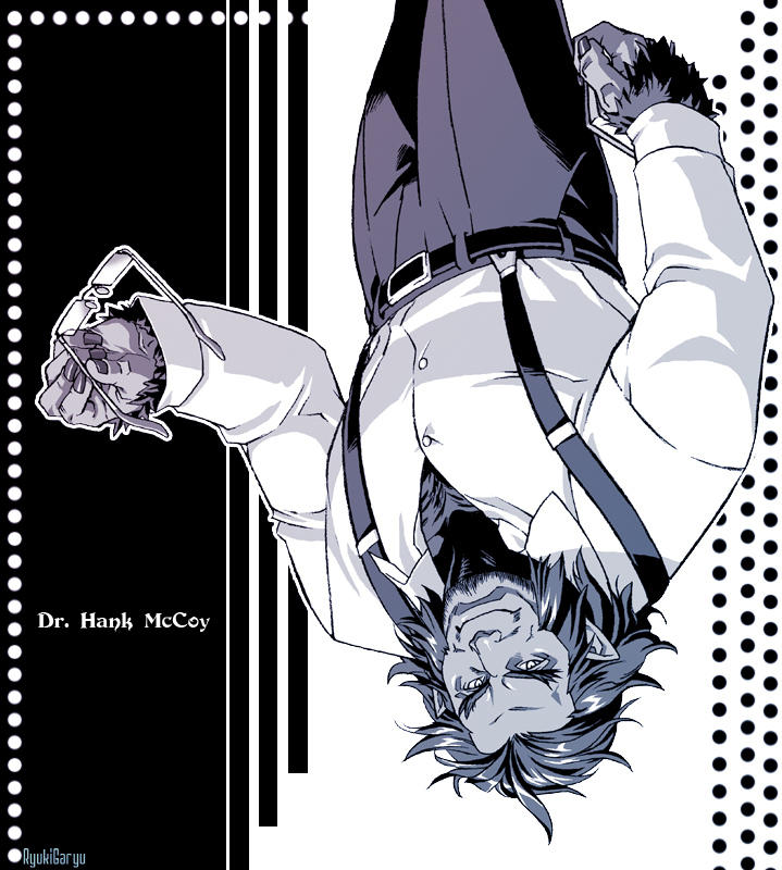 Dr.Hank McCoy by RyukiGaryu on DeviantArt
