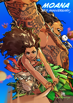 3rd Anniversary MOANA!