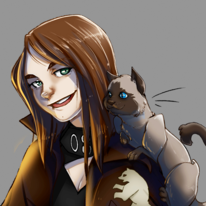 Lily n Kitty WIP Commission