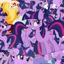 Twilight Sparkle explosion wallpaper