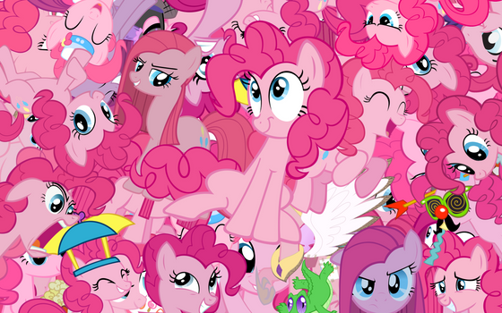 Pinkie Pie explosion wallpaper