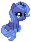 Filly Luna Desktop Pony sit