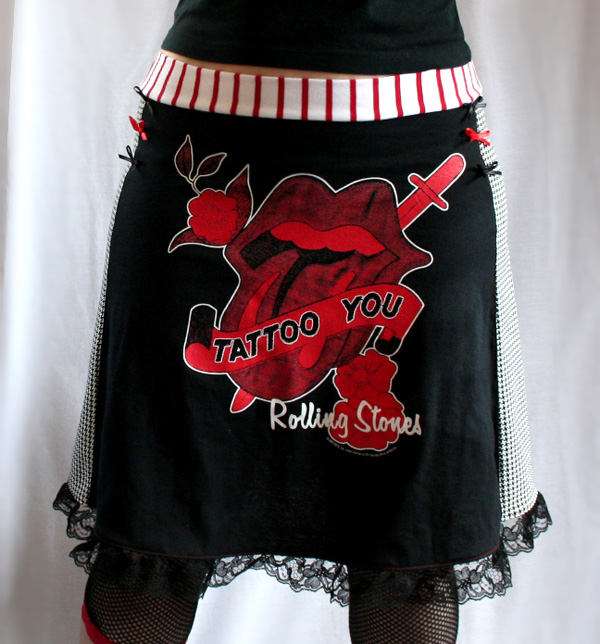 Rolling Stones skirt