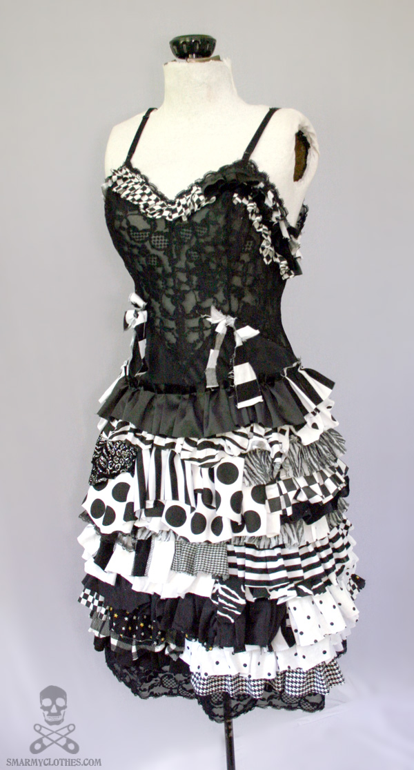 Psycho Sideshow ragdoll gothic zombie circus dress