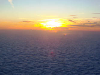 above clouds