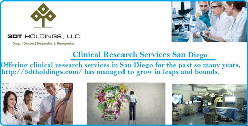 Clinical Research Services San Diego  -3dtholdings