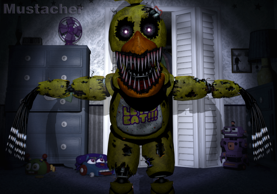 Nightmare Chica by MisterioArg on DeviantArt