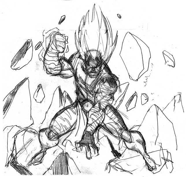 Maxxor: Original Rough By Jncomix On Deviantart